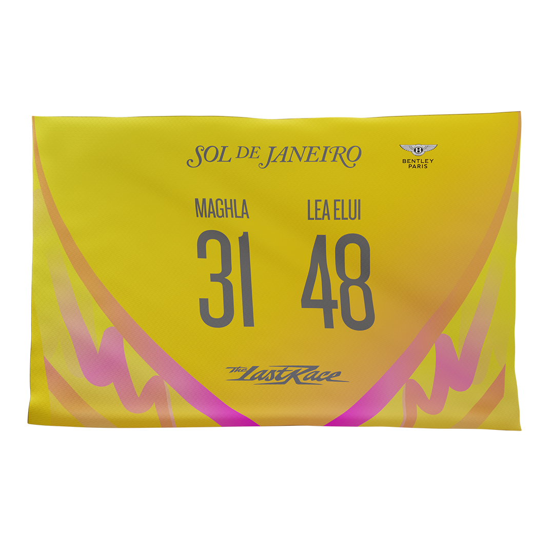 Écurie Sol De Janeiro - MAGHLA / LEA ELUI - Pack maillot / casquette / drapeau / stickers